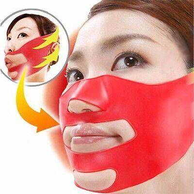 Ultra-thin Chin Cheek Slim Lift Up Anti Wrinkle Face Mask Strap V Face Line US - MRSLM