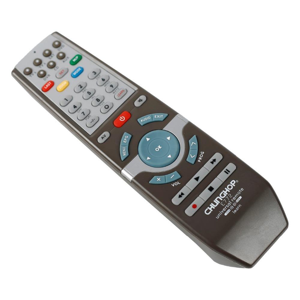 Chunghop E772 Multi-function Learning TV Remote Control - MRSLM
