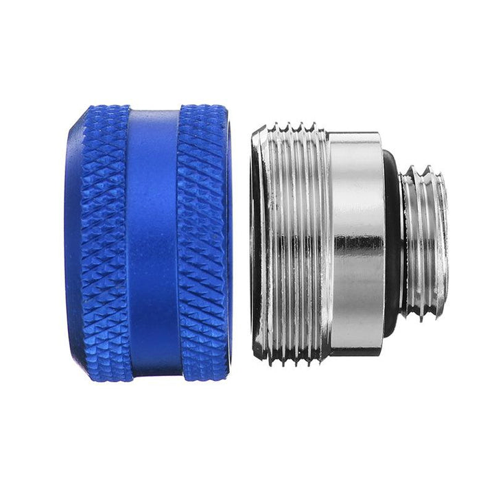 G1/4 Thread Rigid Tube Compression Fittings OD 14mm Hard Tube Extender Fittings for PC Water Cooling - MRSLM
