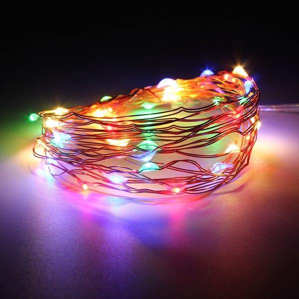 2M Waterproof LED Battery Mini LED Copper Wire Fairy String Light HoliDay Light Party Christmas - MRSLM