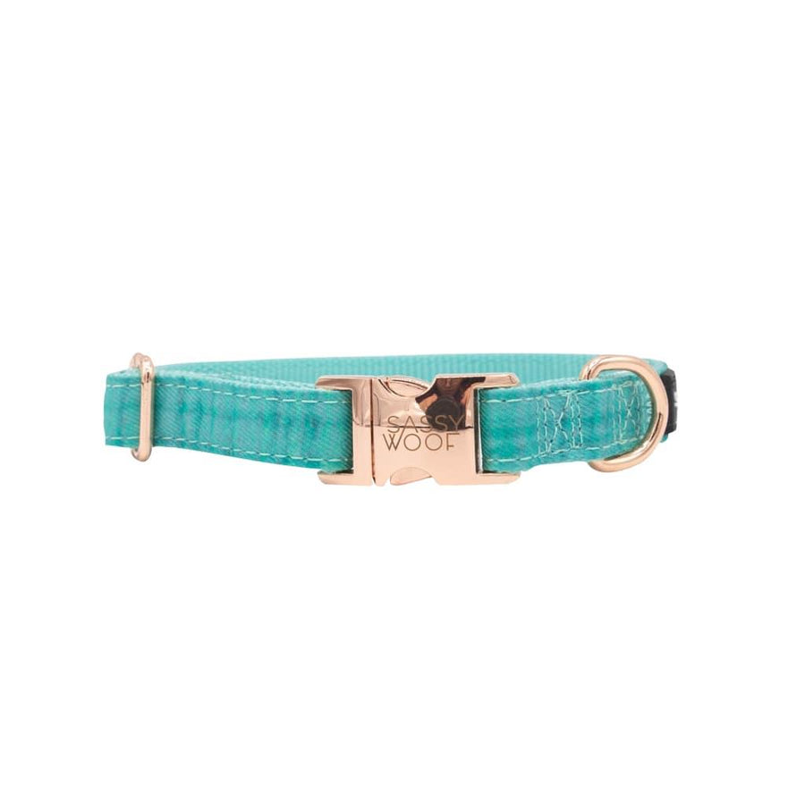 Wag Your Teal' Dog Collar - MRSLM