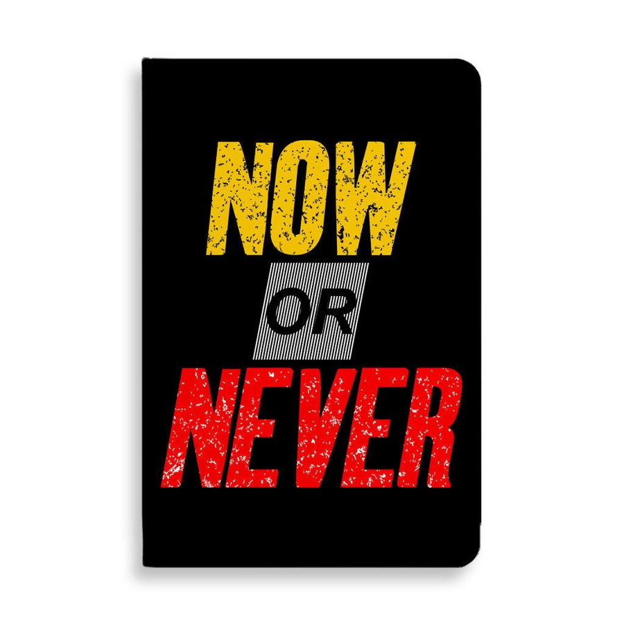 Now Or Never Journal - Cool Notebook - Trendy Journal - MRSLM