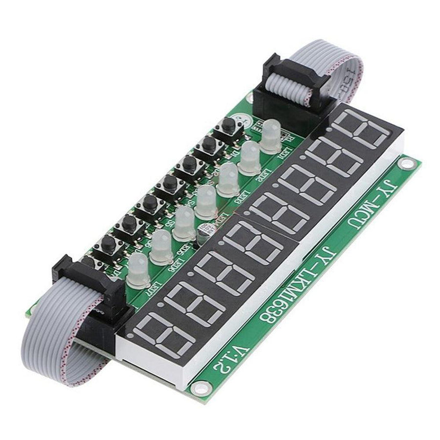 TM1638 LED Module 8 Digit 8 Push Button Switch 8 Bit Digital LED Tube Can be Cascaded - MRSLM