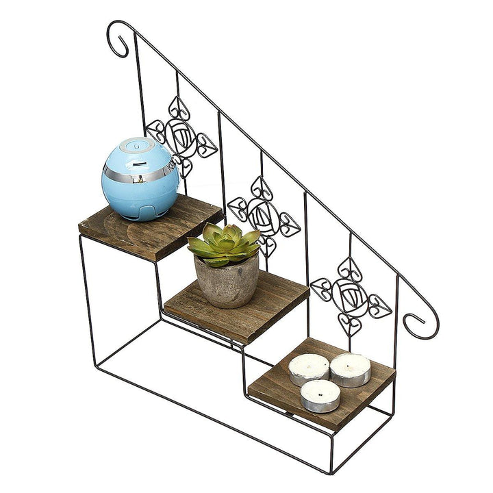 Plant Stand Dispaly Shelf Garden Flower Rack Home Kitchen Room Storage - MRSLM