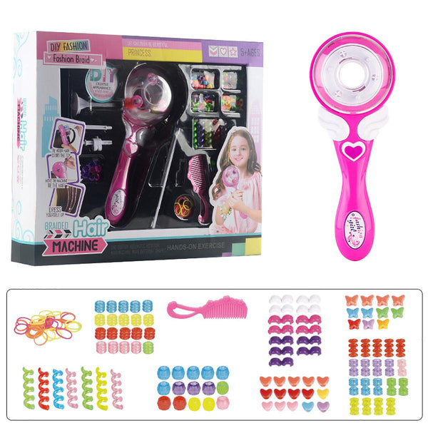 Electric Automatic Hair Braider DIY Magic Hair Braiding Machine Hair Styling Toys for Girls Gift - MRSLM