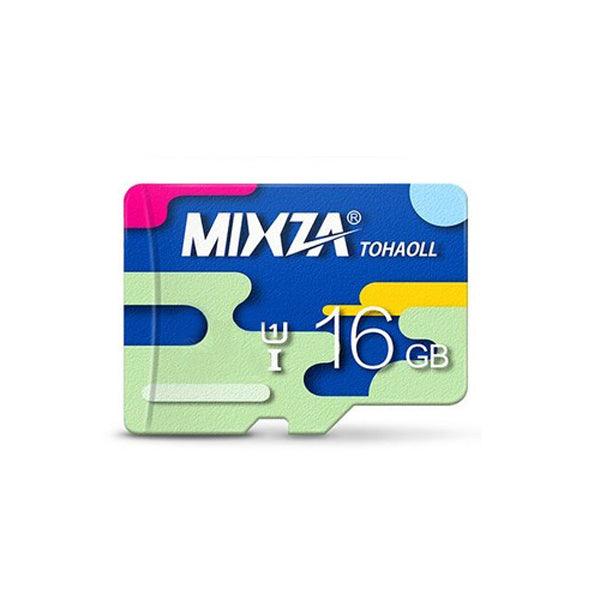 Mixza Colorful Edition 16GB U1 Class 10 TF Micro Memory Card for Digital Camera TV Box MP3 Smartphone - MRSLM
