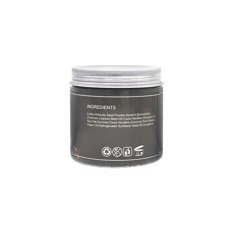 200ml Coffee Exfoliating Deep Skin Cleanse Bath Salt Whitening Skin Scrub Skin Care Product Massager Accessories - MRSLM