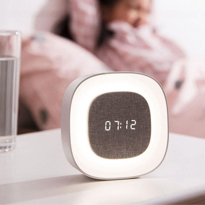 Smart X901 Bedroom Night Light Alarm Clock Touch Sensor LED Digital Snooze Clock Wake-Up Lamp From - MRSLM