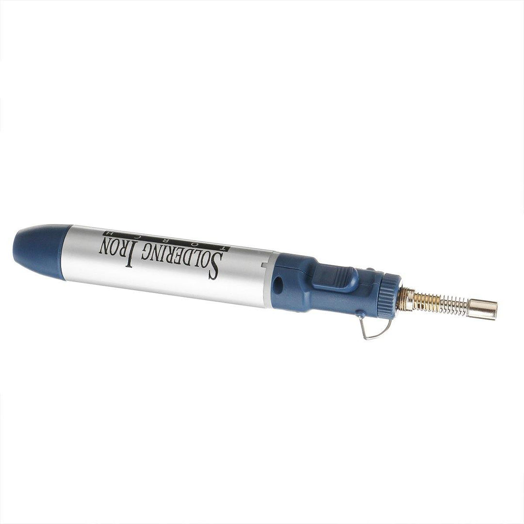 3 in 1 Gas Blow Torch Soldering Solder Iron Butane Cordless Welding Pen Burner - MRSLM