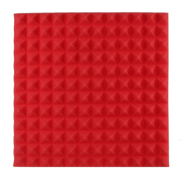 30x30x3cm 12PCS Soundproof Foams Sponge Sound Insulation Studio Wall Panel Tiles - MRSLM