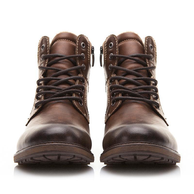 2021 winter men warm shoes martin boots snow boots - MRSLM