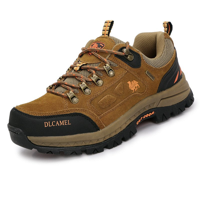 Men's breathable leather sneakers, view 2 - MRSLM