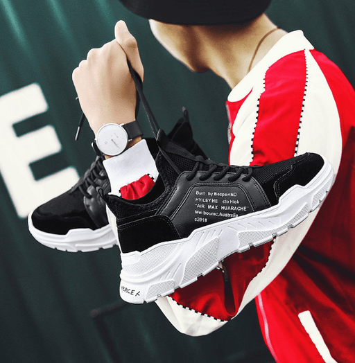 Men's thick-soled breathable running shoes - MRSLM