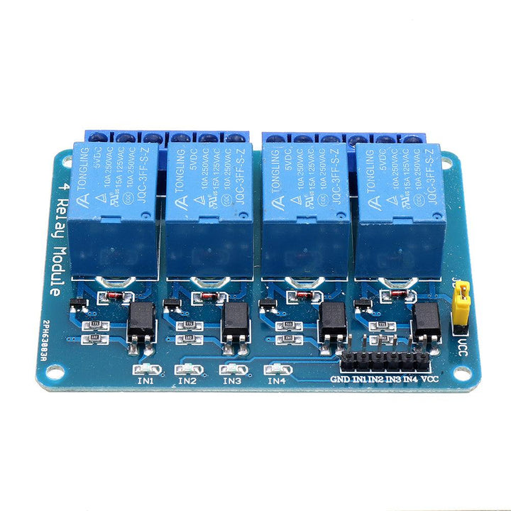 Geekcreit® 5V 4 Channel Relay Module For PIC ARM DSP AVR MSP430 Geekcreit for Arduino - products that work with official Arduino boards - MRSLM