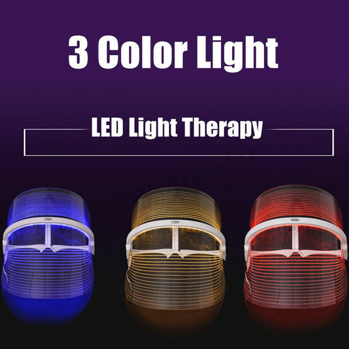 USB Three-color Photon Activated the Collagen LED Mask Machine - MRSLM