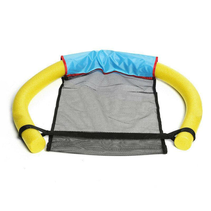 Summer Swimming Floating Chair Mesh Seats Pool Hammock Noodle Sling Swimming Net Float Seat - MRSLM