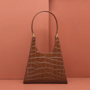 Vintage one-shoulder cowhide bucket bag, view 9 - MRSLM