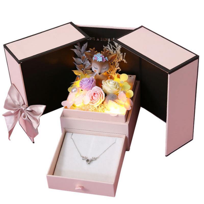 Flower Gift Box Tanabata Valentine's Day Gift Packaging Box - MRSLM