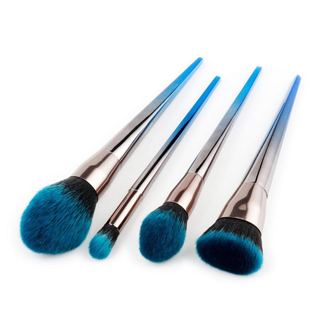 7Pcs Makeup Brushes Diamond Foundation Cosmetic Eyeshadow Eyeliner Lip Brush Set - MRSLM