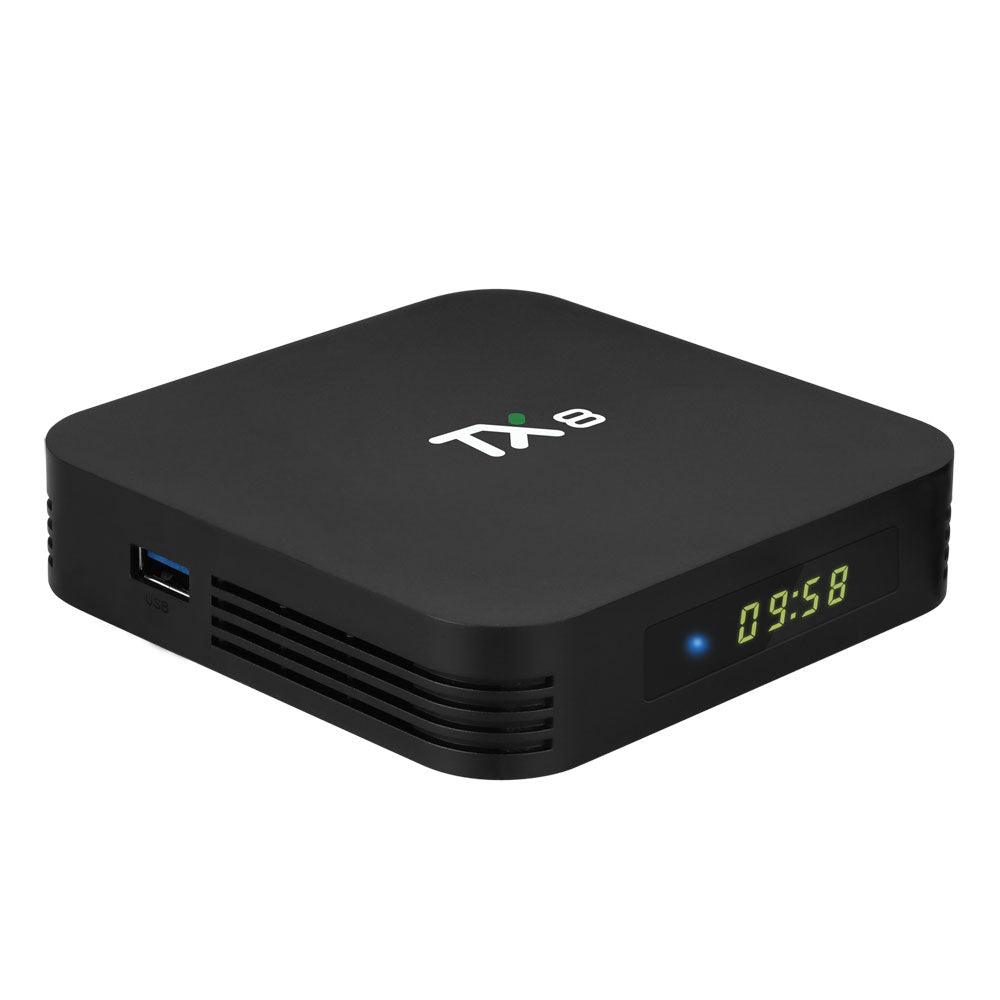 Tanix TX8 RK3318 4GB RAM 32GB ROM 5G WIFI bluetooth 4.0 Android 9.0 4K TV Box - MRSLM