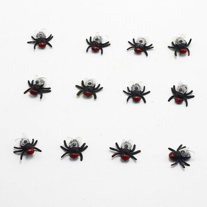 10pcs Jokes Fly Funny Toys Gags Practical Plastic Bugs Halloween Party Props Simulated Flying - MRSLM