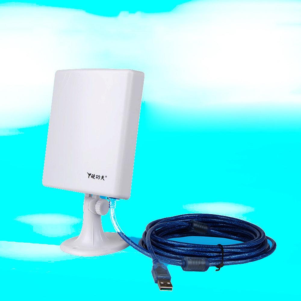High Power 150Mbps USB2.0 Outdoor Wireless Network Card Remote WiFi Receiver Waterproof WiFi Extender Adapter - MRSLM