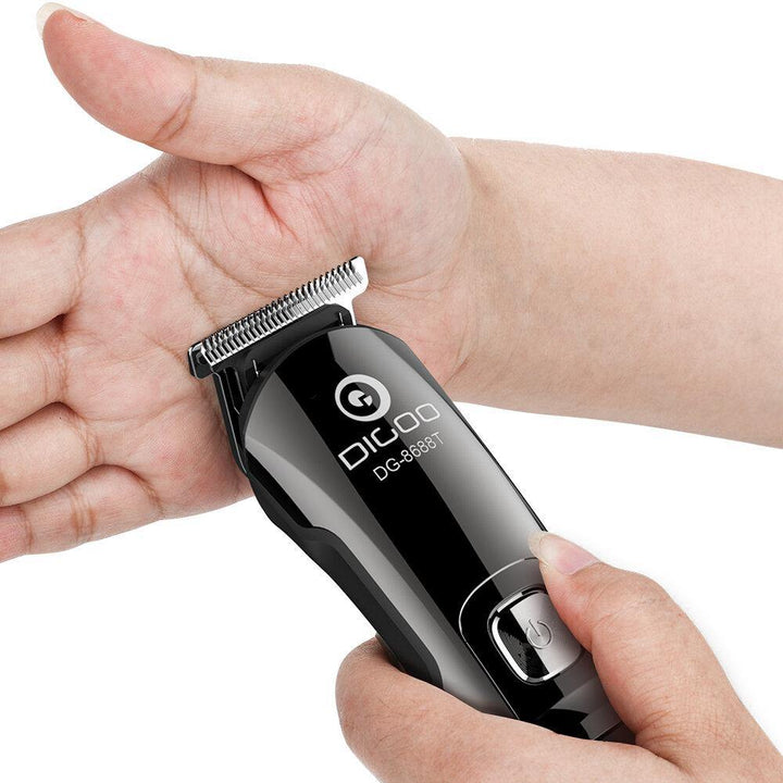 DIGOO 16 IN 1 LCD Display Cordless Hair Trimmer 600mAh USB Rechargeable Electric Hair Clipper For Hair Beard Nose/Ear Hair Body Hair Trimmer - MRSLM