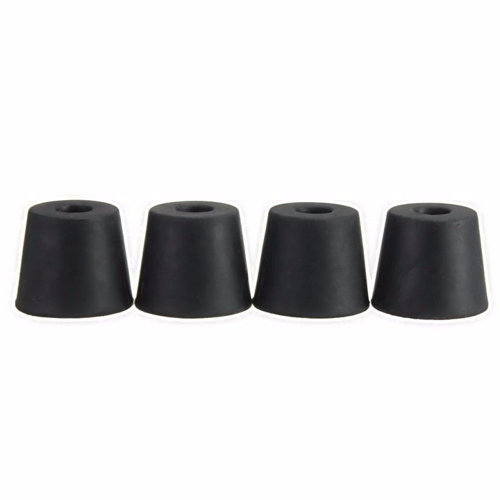 4Pcs Black 20×15×17mm Chair Table Leg Recessed Rubber Feet Pads Rubber Protector - MRSLM