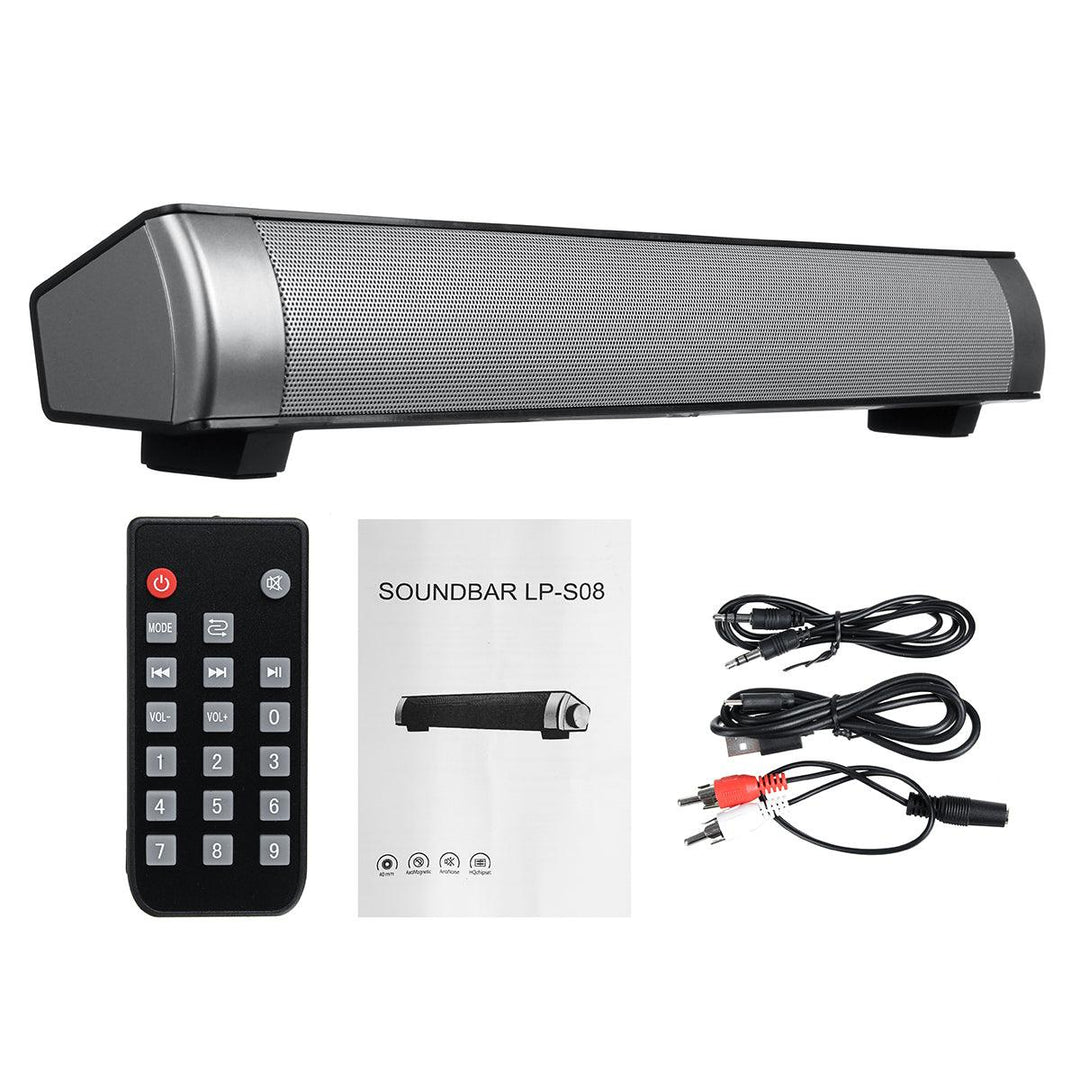 Wireless bluetooth Sound Bar Speaker Super Bass Stereo Home TV Subwoofer Speaker System - MRSLM