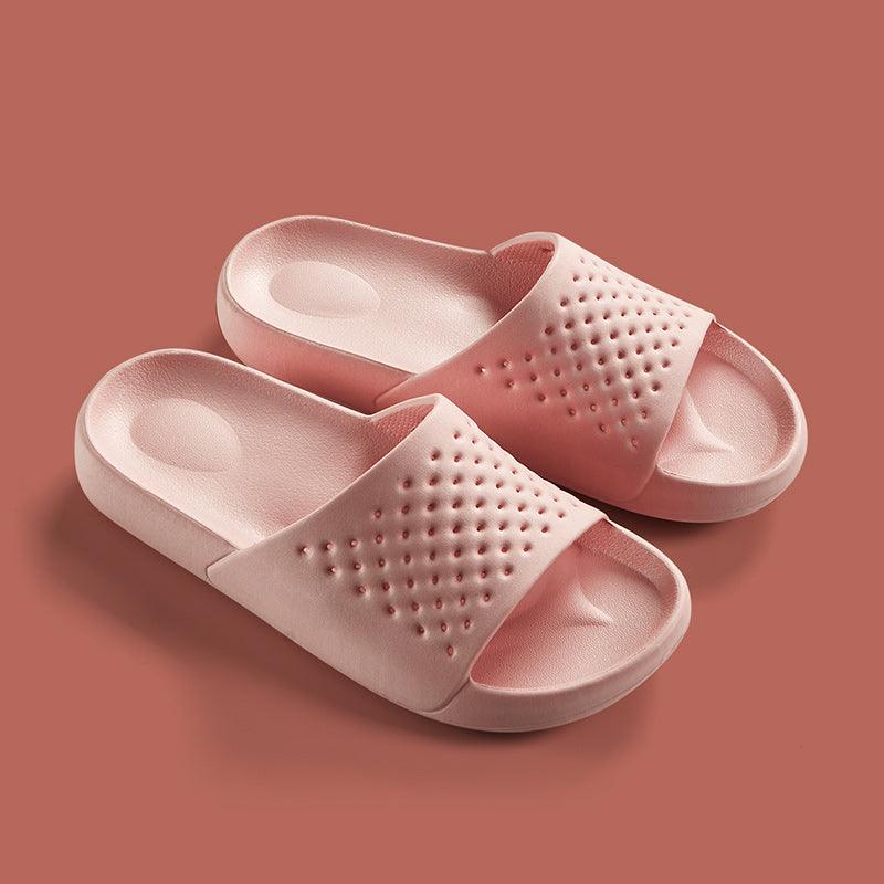 Non-Slip And Deodorant Bathing Household Mute Household Sandals And Slippers Women - MRSLM
