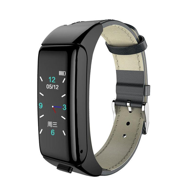 B6 Step Counter 2 in 1 Bluetooth Bracelet Watch - MRSLM