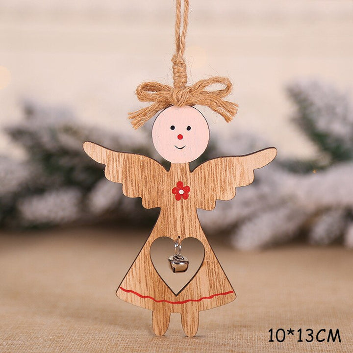 Wooden Christmas Tree Ornament