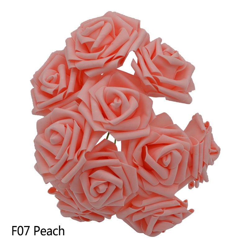 Artificial foam roses, view 4 - MRSLM