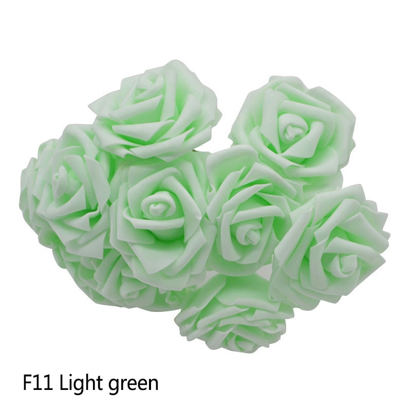 Set of 25 Artificial Foam Roses