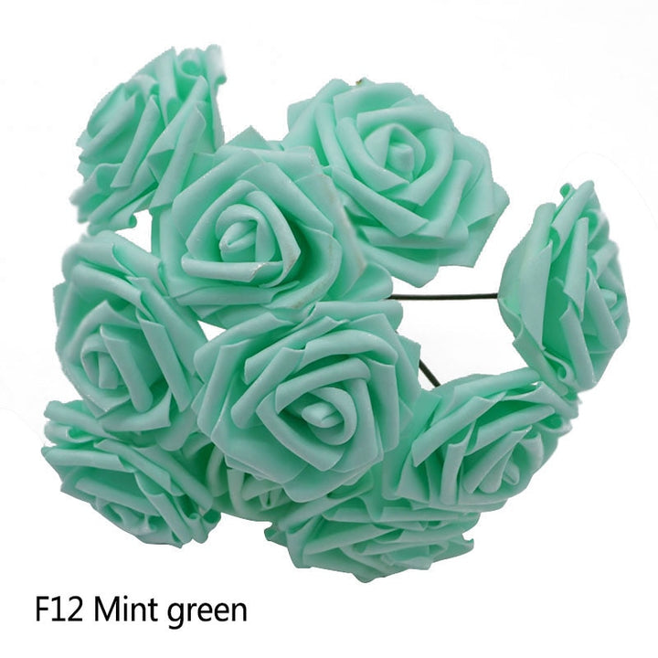 Set of 25 Artificial Foam Roses