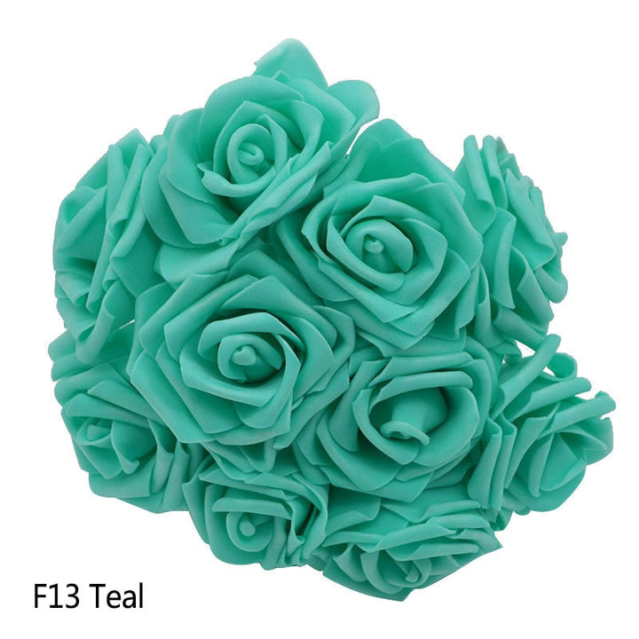 Set of 25 Artificial Foam Roses