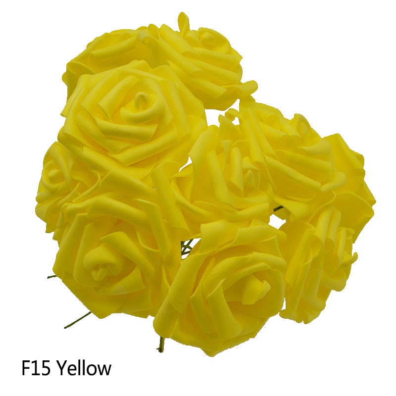 Artificial foam roses, view 15 - MRSLM
