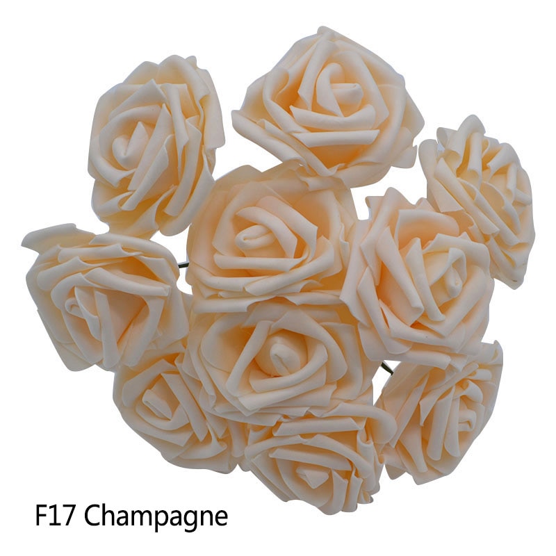 Artificial foam roses, view 17 - MRSLM