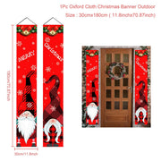 Merry Christmas door banners, view 14 - MRSLM