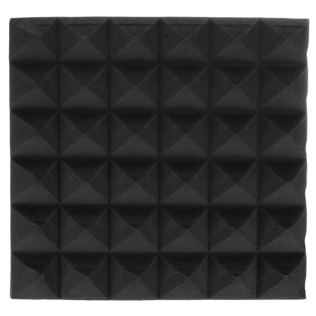 6Pcs Acoustic Panels Tiles Studio Soundproofing Insulation Closed Cell Foam - MRSLM