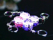 personalized crystal key chain, view 8 - MRSLM