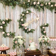 Wedding garland and ring decor - MRSLM