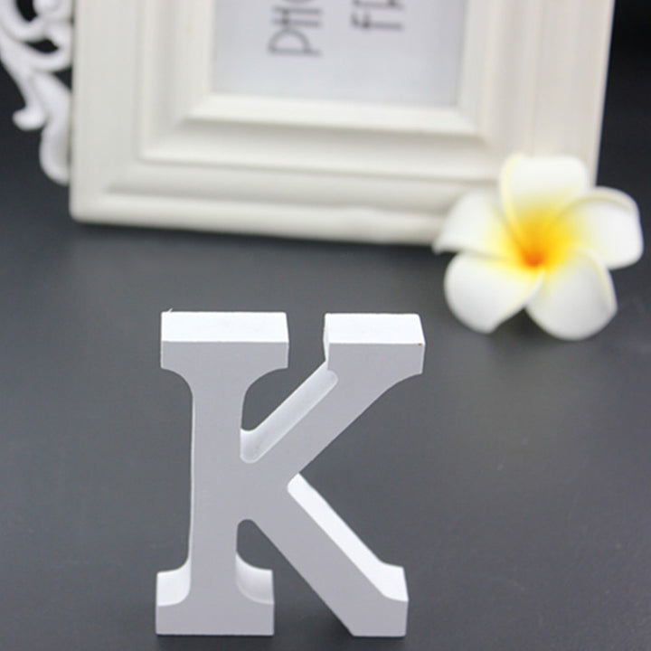 White Wooden Love Wedding Sign