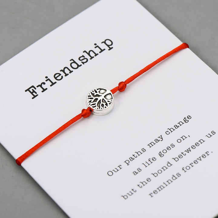 Friendship Card for Gift with Rope