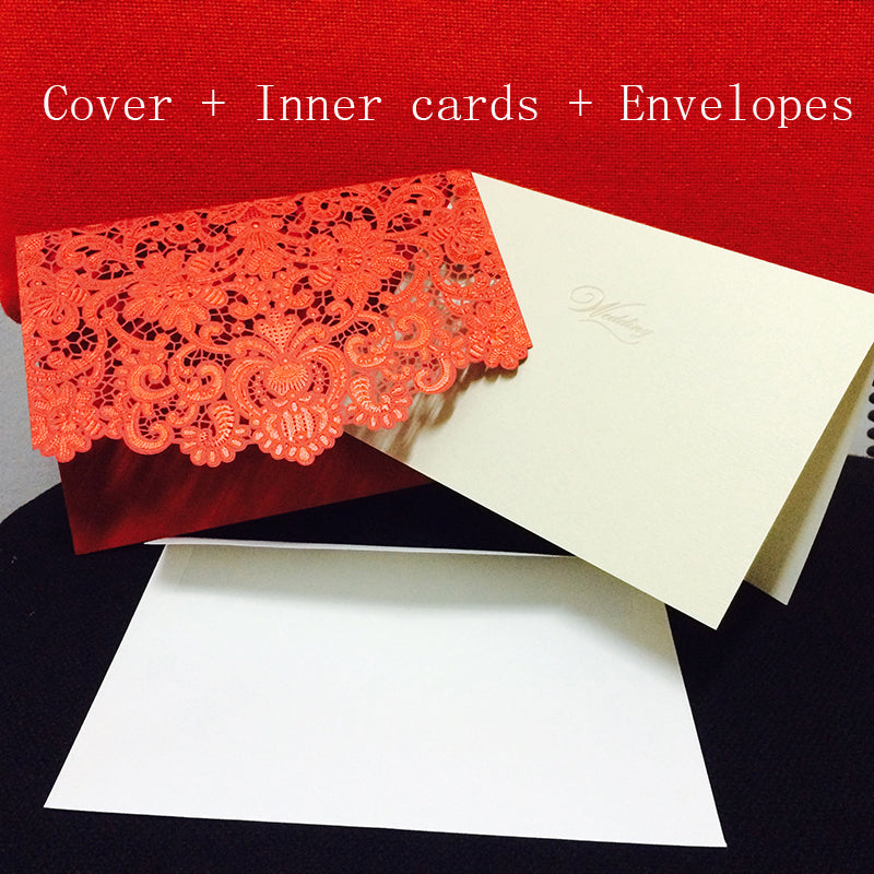 Wedding Lace Invitation Card