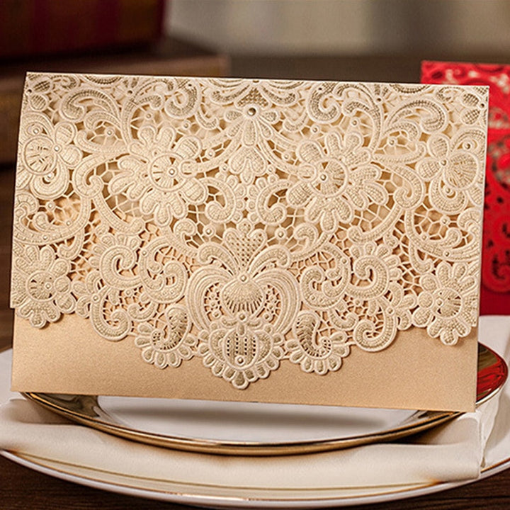 Wedding Lace Invitation Card