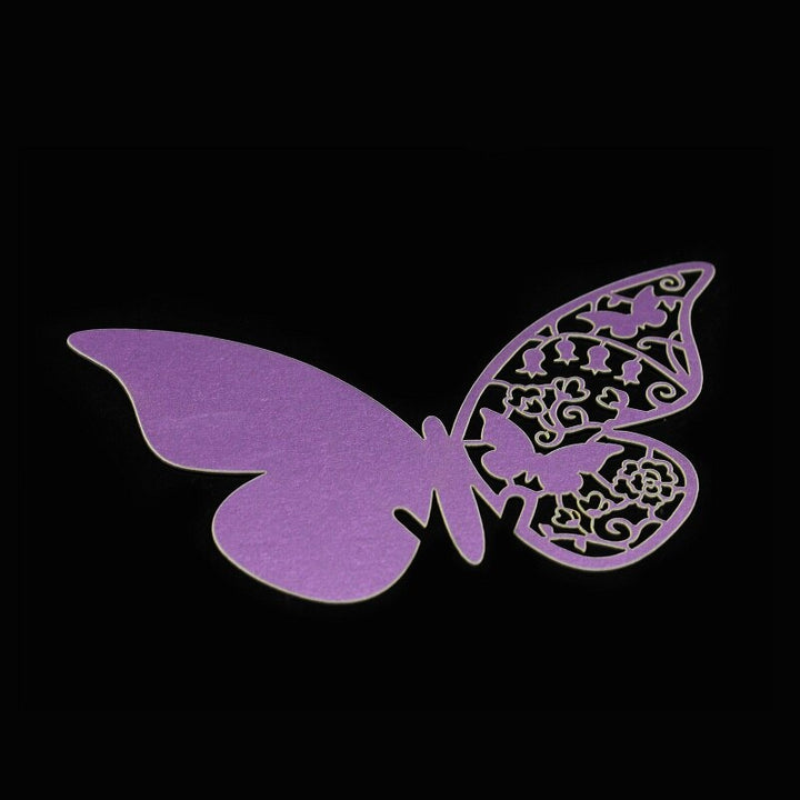 Set of 50 Wedding Butterfly Style Cards