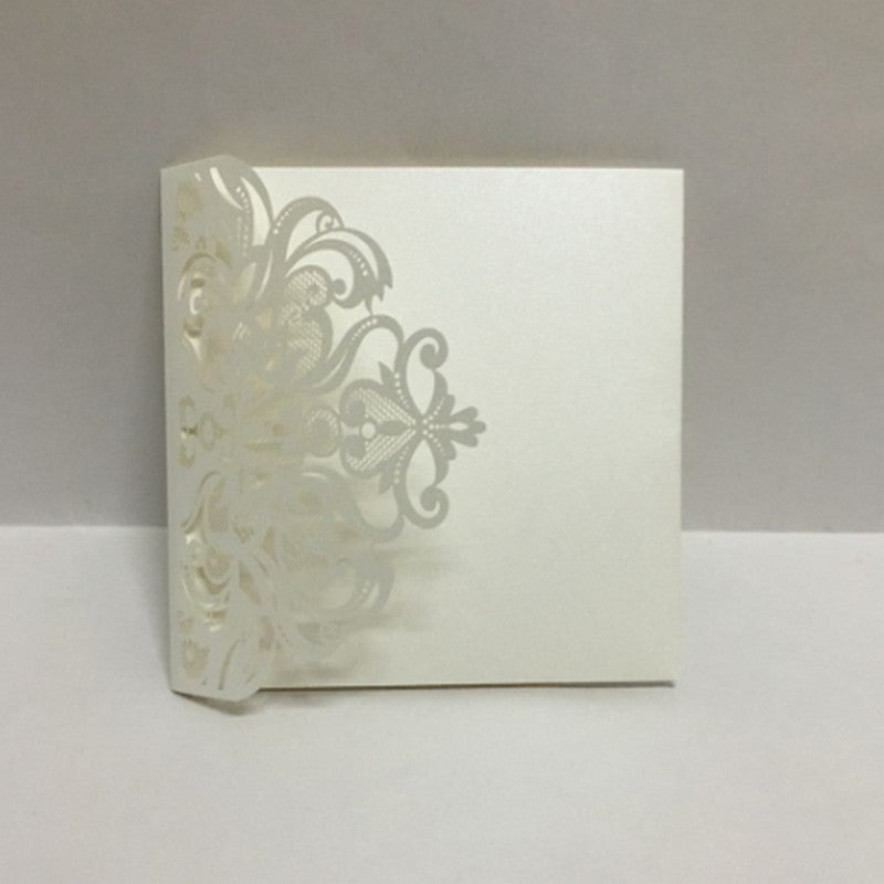 Square Paper Wedding Invitation Cards With Envelopes