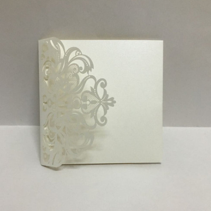 Square Paper Wedding Invitation Cards With Envelopes