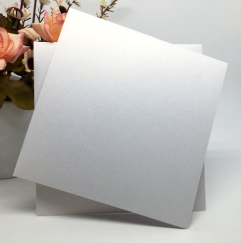 Square Paper Wedding Invitation Cards With Envelopes